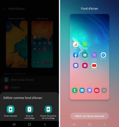 Comment Changer Le Fond D Cran Sur Samsung Galaxy A