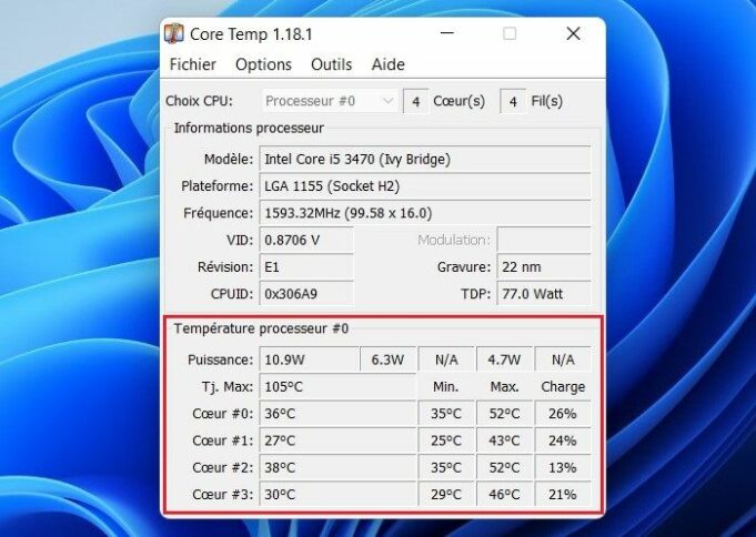 Comment V Rifier La Temp Rature Du Processeur Sous Windows