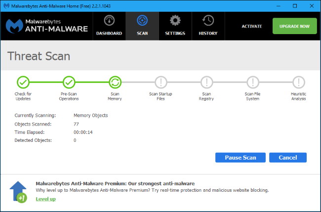 Vous devez également installer Malwarebytes traiter avec Adware et autres cochonneries