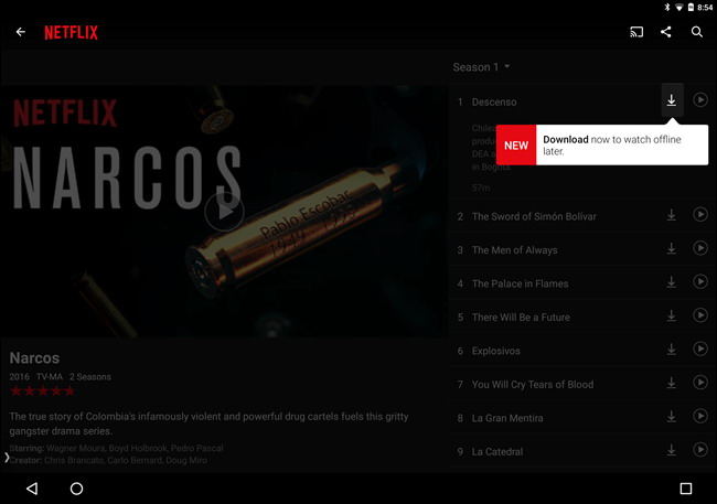 Comment télécharger des films et des séries de Netflix pour les