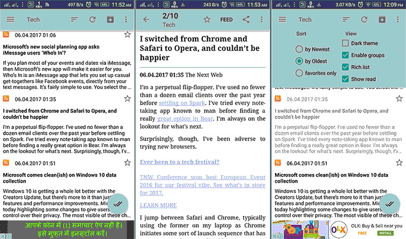 rss reader android github