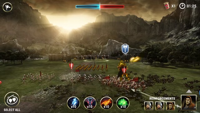 Dawn of Titans - jeu comme Clash of Clans
