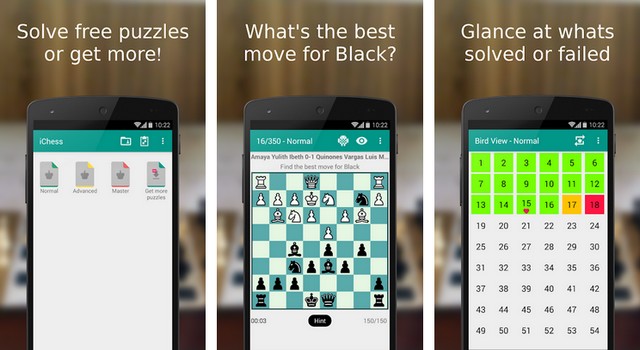 [Android] Les 10 meilleurs jeux d’échecs pour Android de la fin de l'année 2o19 ! IChess-1