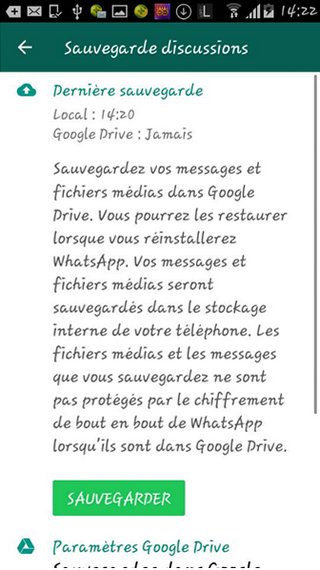 comment retrouver les messages supprimés sur android