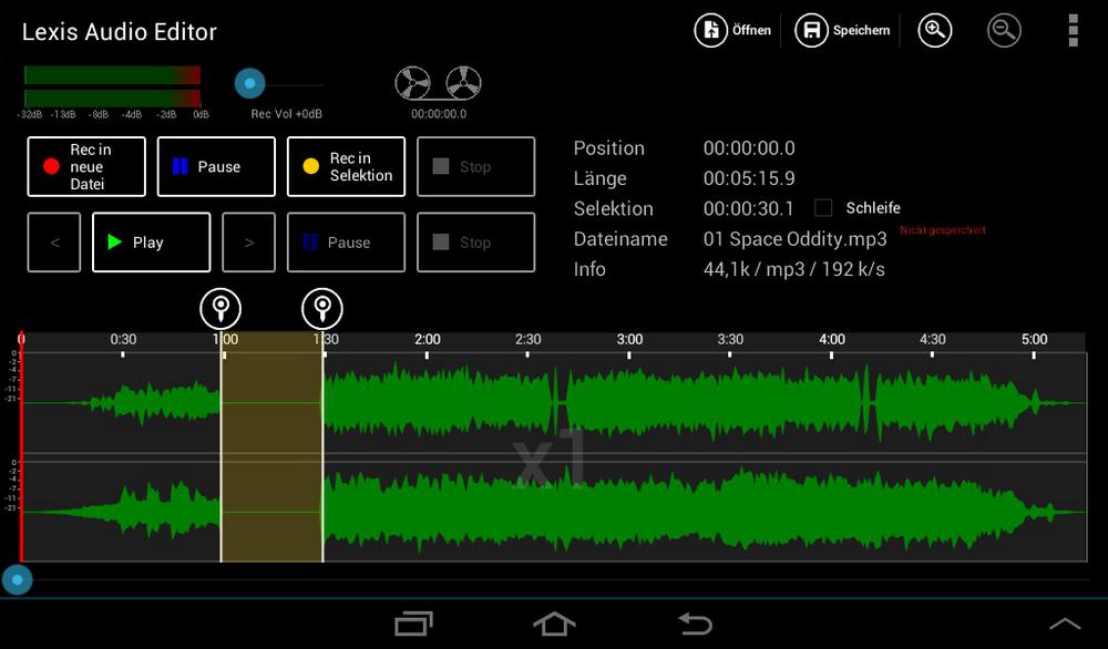 Lexis Audio Editor