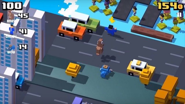 how to play crossy road multiplayer android