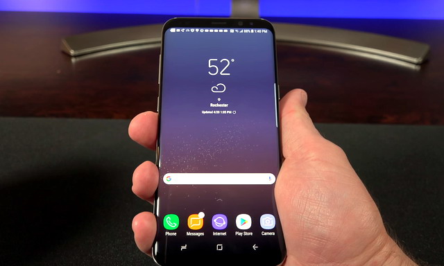 Mettre votre Samsung Galaxy S8 en mode d'utilisation à une main