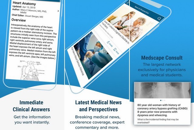 Medscape - meilleure application médicales pour iPhone