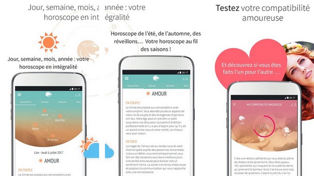 iHoroscope - meilleures applications horoscope pour Android