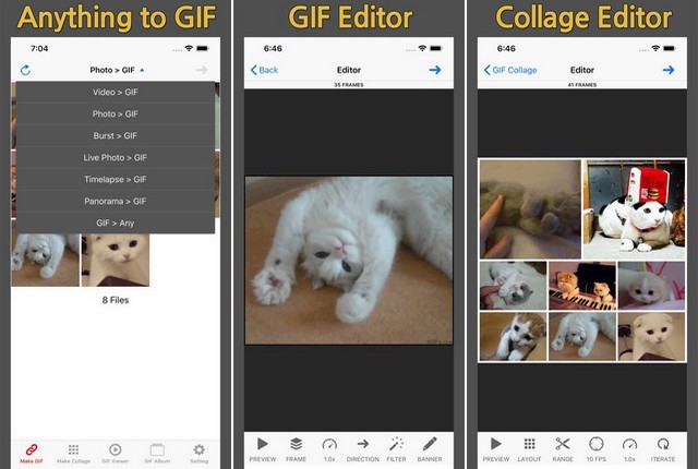 GIF Toaster - le meilleure application de création des GIF
