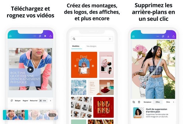 Canva - application pour créer une Story Instagram