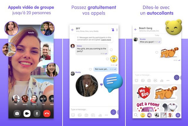 Viber Messenger - application comme WhatsApp