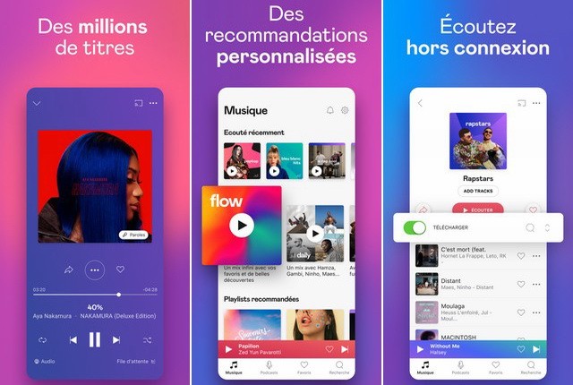 Deezer - meilleure alternative à Apple Music