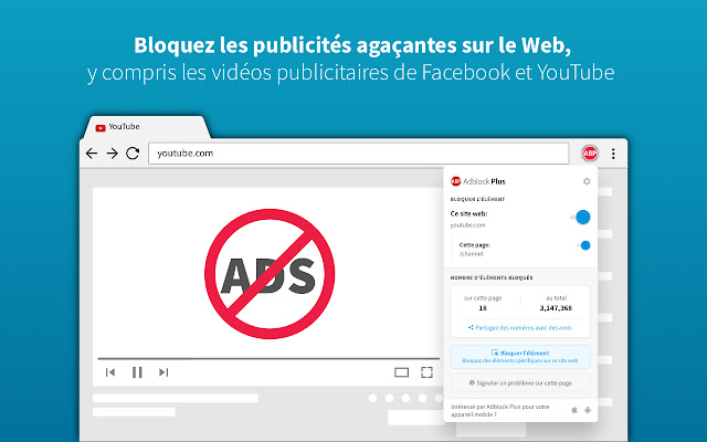 AdBlocker - rendre votre Google Chrome plus fonctionnel