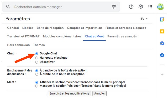 Comment activer Google Chat sur votre navigateur Web