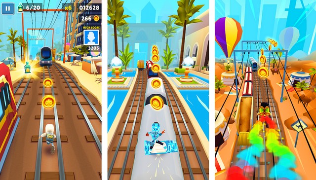 Subway Surfers - jeu comme Temple Run