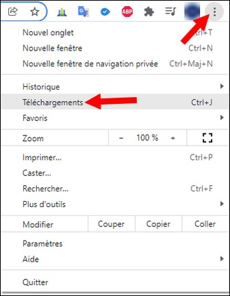 trouver mes téléchargements dans Windows