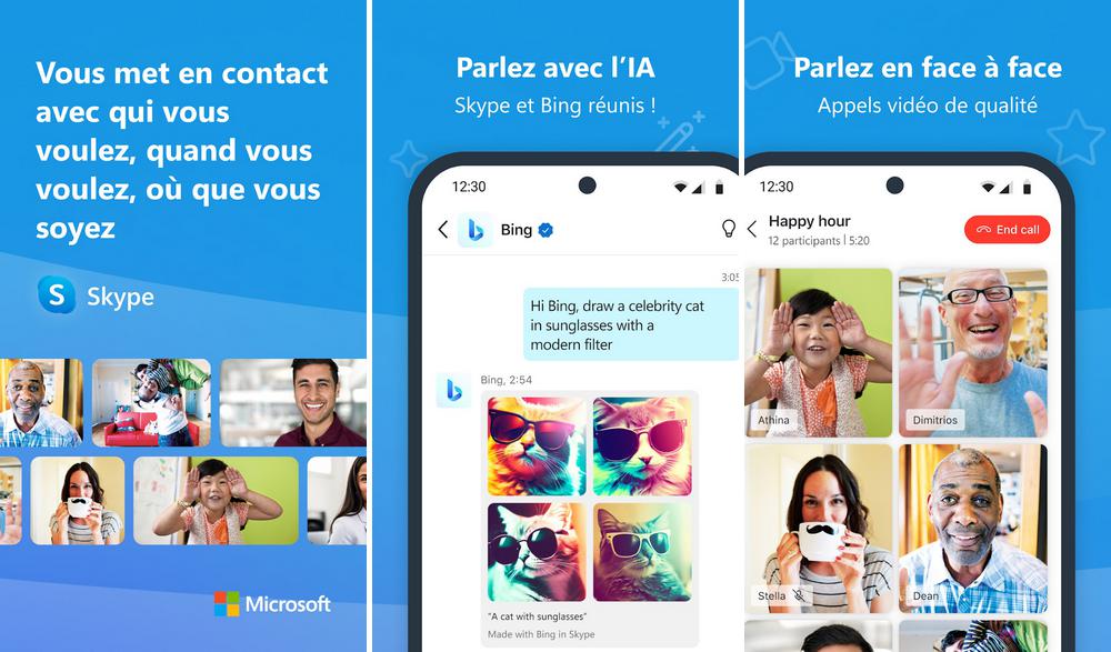 Skype - la meilleure application de visioconférence