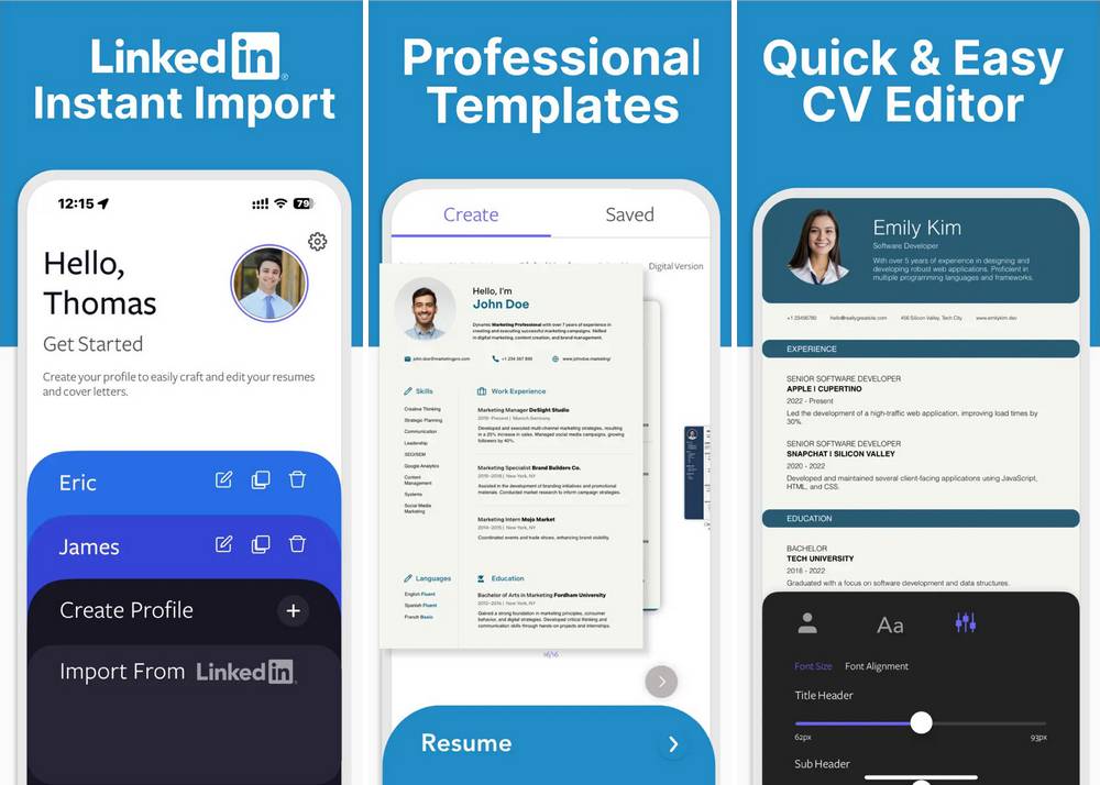 Resume Builder - Pro CV APP