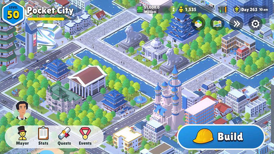 Pocket City 2 - meilleur jeu hors ligne