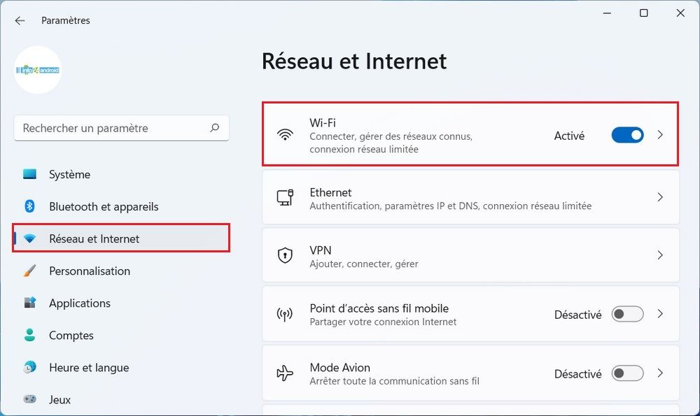 Réseau et Internet